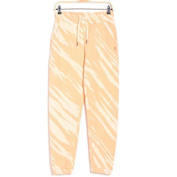 Sweaty Betty Nectarine Orange Tie Dye Essential Joggers Sz XXL NWT - Picture 9 of 9